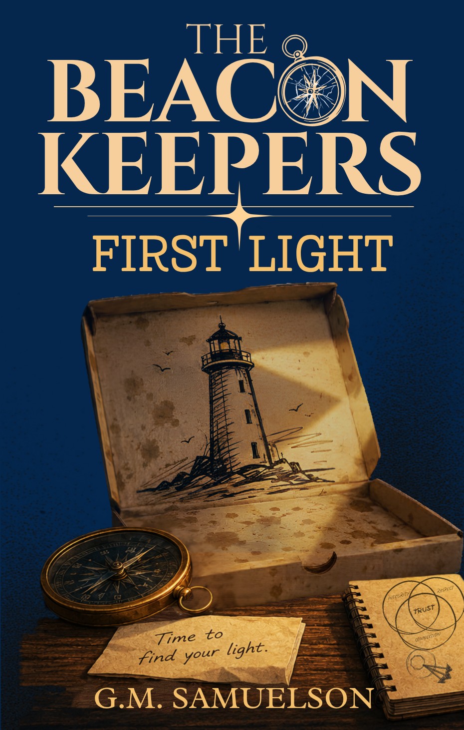 The Beacon Keepers: First Light &mdash; cover by G.M. Samuelson